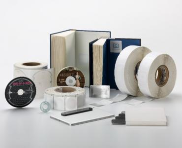 Etiquette RFID la protection des CD et DVD (bibliothèques)